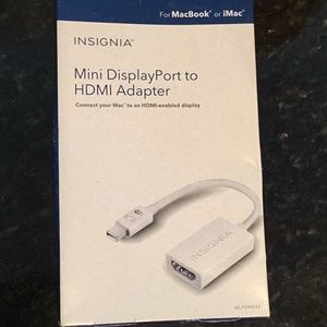 Insignia Mini display port to HDMI adapter